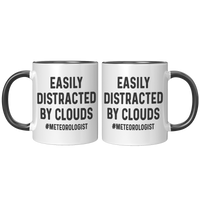 Load image into Gallery viewer, Meteorologist_Mug_Easily_Distracted_by__FrontBack_Black_Mockup.png
