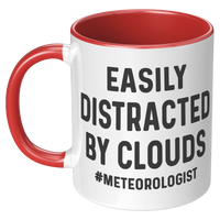 Load image into Gallery viewer, Meteorologist_Mug_Easily_Distracted_by__LH_Red_Mockup.png
