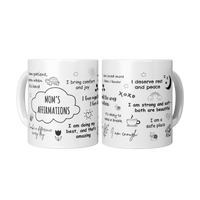 Load image into Gallery viewer, Moms_Affirmations_Mug_2_Mugs_Center_Mockup.png
