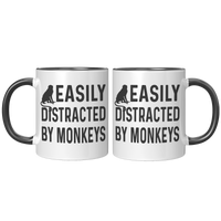 Load image into Gallery viewer, Monkey_Gift_Monkey_Mug_Monkey_Coffee_M_FrontBack_Black_Mockup.png
