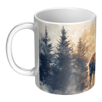 Load image into Gallery viewer, Moose_Mug_Watercolor_Moose_in_Forest_Co_LH_Main_Mockup.png
