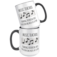 Load image into Gallery viewer, Music_Teacher_Mug__Turning_Potential__15oz_Accent_FrontBack_Black_Mockup.png

