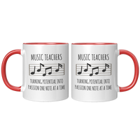 Load image into Gallery viewer, Music_Teacher_Mug__Turning_Potential__FrontBack_Red_Mockup.png
