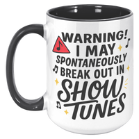 Load image into Gallery viewer, Musical_Theater_Mug_-_I_May_Break_Out_in_15oz_Accent_LH_Black_Mockup.png
