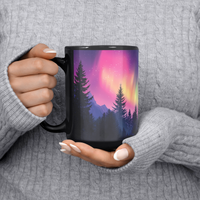 Load image into Gallery viewer, Northern_Lights_Mug_Lifestyle_LH_Chest_Mockup.png
