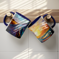 Load image into Gallery viewer, Ocean_Wave_Stained_Glass_Mug_Hanging_Mugs_Mockup.png
