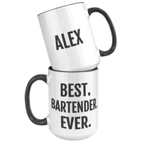 Load image into Gallery viewer, Personalized_Best_Bartender_Ever_Mug_15oz_Accent_FrontBack_Black_Mockup.png
