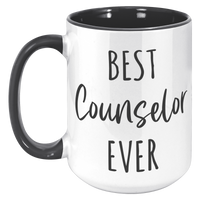 Load image into Gallery viewer, Personalized_Best_Counselor_Ever_Mug_15oz_Accent_LH_Black_Mockup.png
