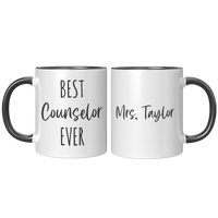 Load image into Gallery viewer, Personalized_Best_Counselor_Ever_Mug_FrontBack_Black_Mockup.png
