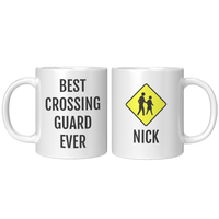 Load image into Gallery viewer, Personalized_Best_Crossing_Guard_Ever_Co_11oz_White_FrontBack_Mockup.png
