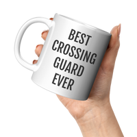 Load image into Gallery viewer, Personalized_Best_Crossing_Guard_Ever_Co_11oz_White_LH_Model_Mockup.png
