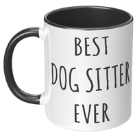 Load image into Gallery viewer, Personalized_Best_Dog_Sitter_Ever_Coffee_LH_Black_Mockup.png
