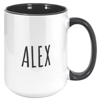 Load image into Gallery viewer, Personalized_Best_Lawyer_Ever_Mug_15oz_Accent_RH_Black_Mockup.png
