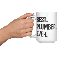 Load image into Gallery viewer, Personalized_Best_Plumber_Ever_Mug_15oz_White_LH_Model_Mockup.png
