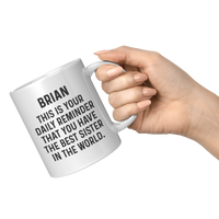 Load image into Gallery viewer, Personalized_Brother_Mug_11oz_White_RH_Model_Mockup.png
