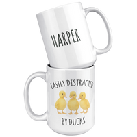 Load image into Gallery viewer, Personalized_Easily_Distracted_by_Ducks__15oz_White_Stacked_Mockup.png
