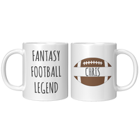 Load image into Gallery viewer, Personalized_Fantasy_Football_Legend_Mug_11oz_White_FrontBack_Mockup.png
