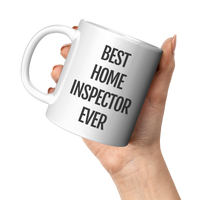 Load image into Gallery viewer, Personalized_Home_Inspector_Mug_11oz_White_LH_Model_Mockup.png
