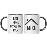Load image into Gallery viewer, Personalized_Home_Inspector_Mug_FrontBack_Black_Mockup.png
