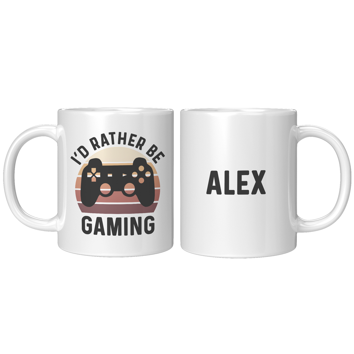 Personalized_Id_Rather_Be_Gaming_Coffee_11oz_White_FrontBack_Mockup.png