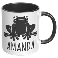 Load image into Gallery viewer, Personalized_Just_a_Girl_Who_Loves_Frogs_RH_Black_Mockup.png
