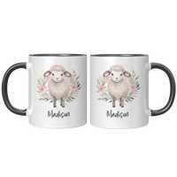 Load image into Gallery viewer, Personalized_Lamb_Mug_FrontBack_Black_Mockup.png
