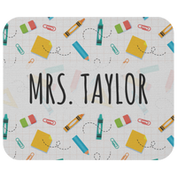 Load image into Gallery viewer, Personalized_Teacher_Mousepad_-_School_S_Flat_Mockup.png
