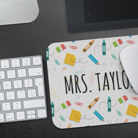 Load image into Gallery viewer, Personalized_Teacher_Mousepad_-_School_S_Lifestyle_Mockup.png
