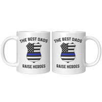 Load image into Gallery viewer, Police_Dad_Mug_Gift_for_Dad_from_Police_11oz_White_FrontBack_Mockup.png
