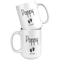 Load image into Gallery viewer, Poppy_Mug_New_Poppy_Gift_15oz_White_Stacked_Mockup.png

