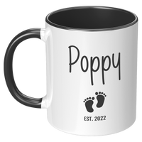 Load image into Gallery viewer, Poppy_Mug_New_Poppy_Gift_LH_Black_Mockup.png
