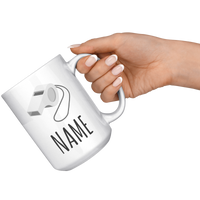 Load image into Gallery viewer, Referee_Gifts_Personalized_Referee_Mug_15oz_White_RH_Model_Mockup.png
