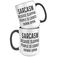 Load image into Gallery viewer, Sarcastic_Mug_Sarcastic_Gifts_Sarcasm__15oz_Accent_FrontBack_Black_Mockup.png
