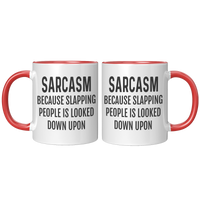 Load image into Gallery viewer, Sarcastic_Mug_Sarcastic_Gifts_Sarcasm__FrontBack_Red_Mockup.png
