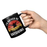 Load image into Gallery viewer, Skydiving_Gift_Skydiving_Mug_Skydiving_11oz_Black_RH_Model_Mockup.png
