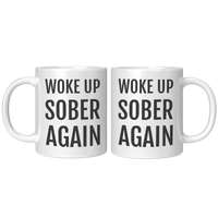 Load image into Gallery viewer, Sobriety_Gift_Sober_Mug_Sober_Coffee_M_11oz_White_FrontBack_Mockup.png
