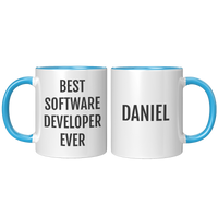 Load image into Gallery viewer, Software_Developer_Mug_FrontBack_Blue_Mockup.png
