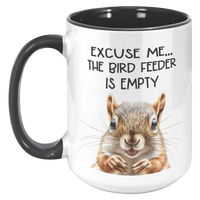 Load image into Gallery viewer, Squirrel_Mug_Excuse_Me_the_Bird_Feeder__15oz_Accent_LH_Black_Mockup.png
