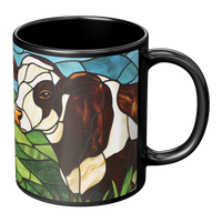 Load image into Gallery viewer, Stained_Glass_Cow_Mug_RH_Main_Mockup.png
