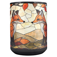 Load image into Gallery viewer, Stained_Glass_Fox_Mug_Main_Center_Mockup.png
