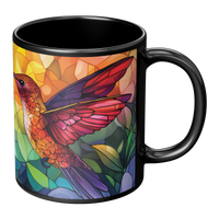 Load image into Gallery viewer, Stained_Glass_Hummingbirds_Coffee_Mug_RH_Main_Mockup.png
