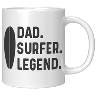 Load image into Gallery viewer, Surfer_Dad_Mug_Surfer_Dad_Gift_Surfer__11oz_White_RH_Mockup.png
