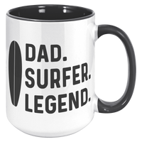 Load image into Gallery viewer, Surfer_Dad_Mug_Surfer_Dad_Gift_Surfer__15oz_Accent_RH_Black_Mockup.png
