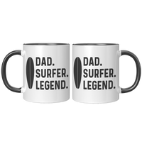 Load image into Gallery viewer, Surfer_Dad_Mug_Surfer_Dad_Gift_Surfer__FrontBack_Black_Mockup.png
