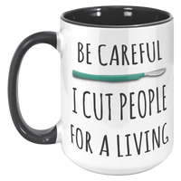 Load image into Gallery viewer, Surgeon_Gift_Surgeon_Mug_Surgeon_Coffe_15oz_Accent_LH_Black_Mockup.png
