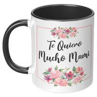 Load image into Gallery viewer, Te_Quiero_Mucho_Mami_Mug_LH_Black_Mockup.png
