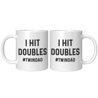 Load image into Gallery viewer, Twin_Dad_Gift_Twin_Dad_Mug_Twin_Dad_Co_11oz_White_FrontBack_Mockup.png
