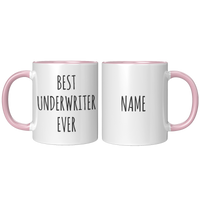 Load image into Gallery viewer, Underwriter_Mug_Personalized_Underwrite_FrontBack_Pink_Mockup.png
