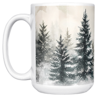 Load image into Gallery viewer, Watercolor_Christmas_Tree_Forest_Mug_15ozWhiteMugMainLH_Mockup.png
