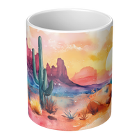 Load image into Gallery viewer, Watercolor_Desert_Mug_Center_Main_Mockup.png
